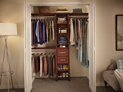Маленькая гардеробная комната на заказ Самара